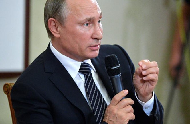 Tổng thống Nga bày tỏ ủng hộ lập trường của Trung Quốc trong vụ kiện trọng tài Biển Đông. Ảnh: Sputniknews