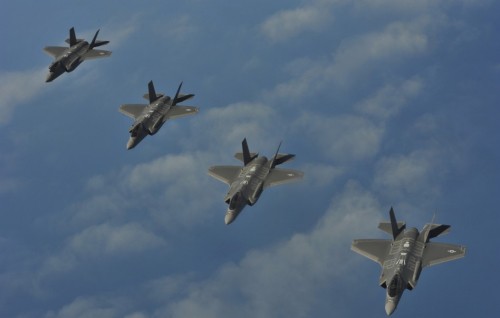 Máy bay chiến đấu F-35 do Mỹ sản xuất (ảnh tư liệu)