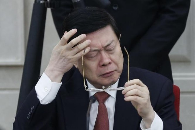 Hoàng Hưng Quốc, quyền Bí thư thành ủy, Chủ tịch thành phố Thiên Tân, Trung Quốc vừa bị ngã ngựa. Ảnh: Internet Trung Quốc.