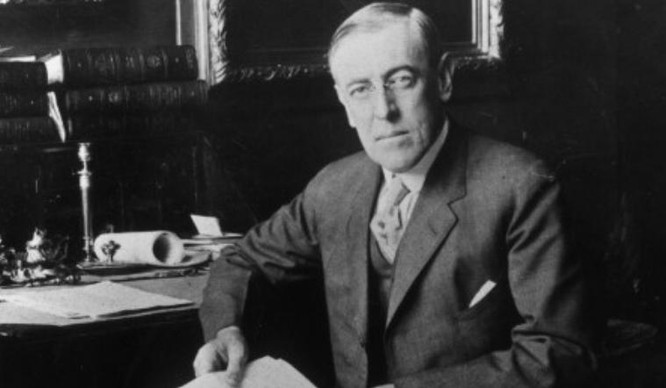 Woodrow Wilson, Tổng thống Mỹ thứ 28. Ảnh: CNN