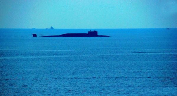 Tàu ngầm hạt nhân chiến lược Type 094 của Hải quân Trung Quốc. Ảnh: Sohu