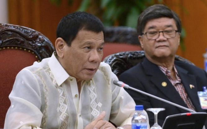 Tổng thống Philippines Rodrigo Duterte sắp thăm Trung Quốc.