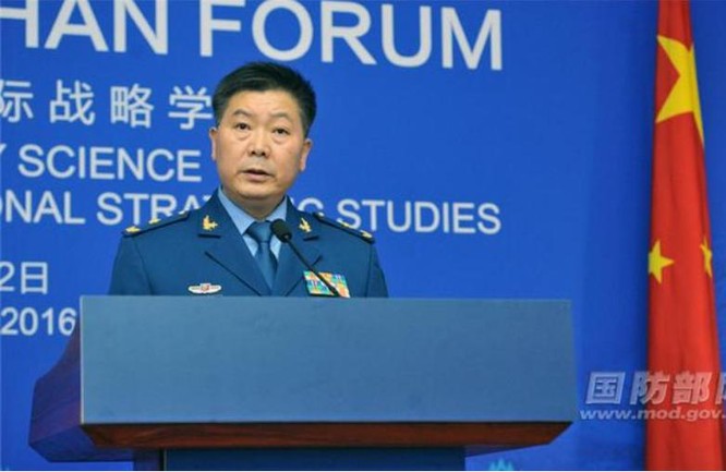 Thiếu tướng Thái Quân, Phó Cục trưởng Cục Tác chiến, Bộ Tham mưu liên hợp, Quân ủy Trung ương Trung Quốc. Ảnh: News.qq.com