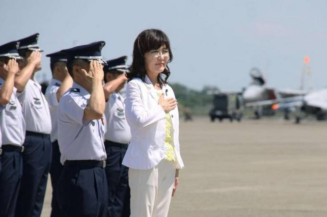 Bà Tomomi Inada, Bộ trưởng Quốc phòng Nhật Bản. Ảnh: Japantimes