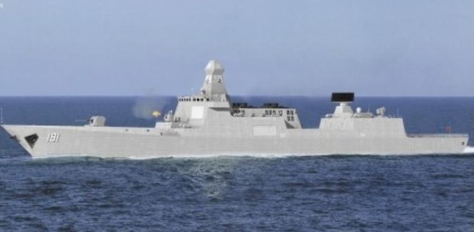 Ý tưởng về tàu khu trục Type 055 tương lai của Trung Quốc. Ảnh: Sina