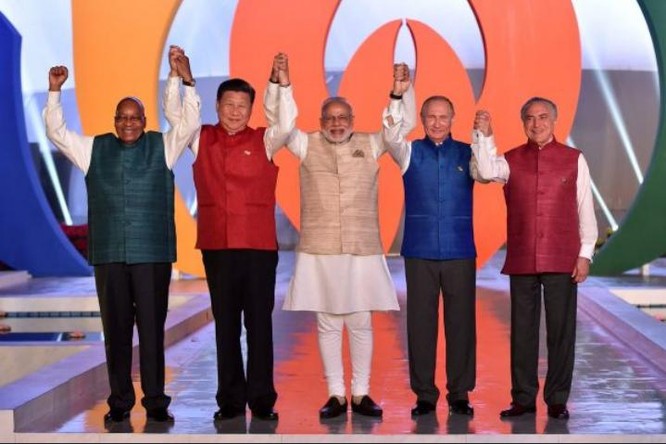 Hội nghị Thượng đỉnh BRICS lần thứ 8 vừa được tổ chức ở bang Goa, Ấn Độ. Ảnh: The BRICS Post