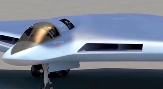 Máy bay ném bom tàng hình tương lai Nga. Ảnh: Technology and Longevity Feed