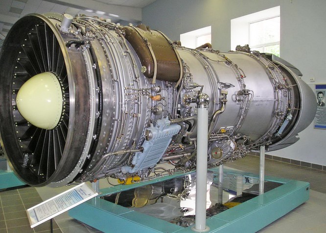 Động cơ D-30KP-2 do Nga sản xuất. Ảnh: Thời báo Hoàn Cầu