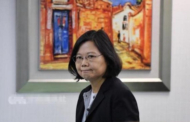 Bà Thái Anh Văn, Tổng thống Đài Loan. Ảnh: Ifeng