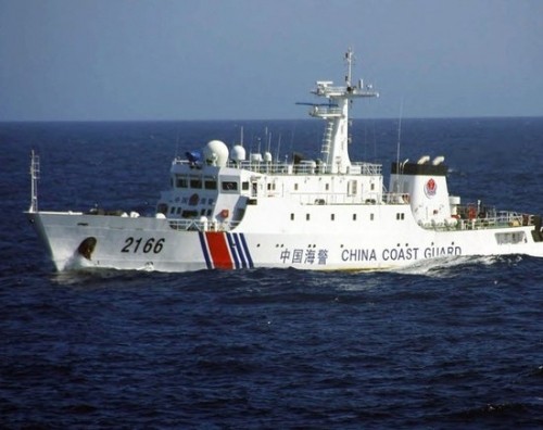 Tàu cảnh sát biển Trung Quốc (ảnh tư liêu)