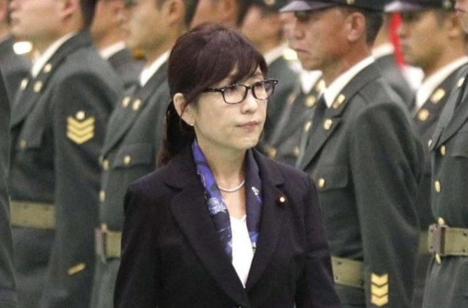 Bà Tomomi Inada, Bộ trưởng Quốc phòng Nhật Bản. Ảnh: South China Morning Post