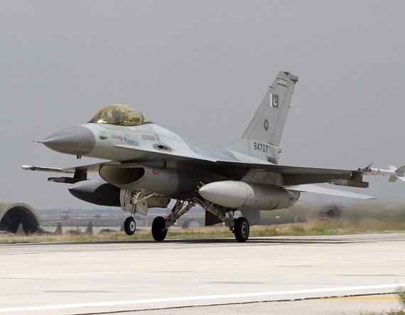 Máy bay chiến đấu F-16 của Không quân Pakistan, mua của Mỹ (ảnh tư liệu)