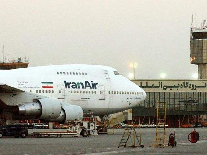 Máy bay chở khách Boeing 747 của Công ty hàng không Iran. Ảnh: Tân Hoa xã