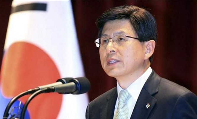 Quyền Tổng thống Hàn Quốc Hwang Kyo-ahn (ảnh tư liệu)
