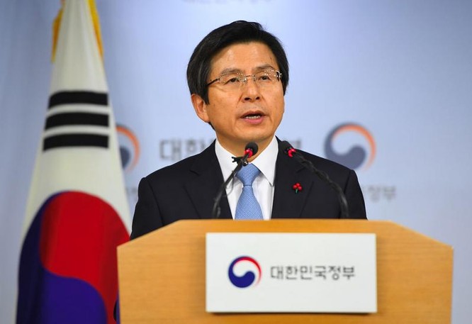 Quyền Tổng thống Hàn Quốc Hwang Kyo-ahn (ảnh tư liệu)