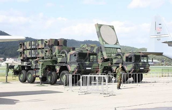 Hệ thống phòng không Patriot Hàn Quốc (ảnh tư liệu)