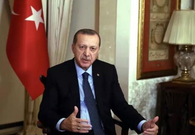 Tổng thống Thổ Nhĩ Kỳ Recep Tayyip Erdogan. Ảnh: CCTV
