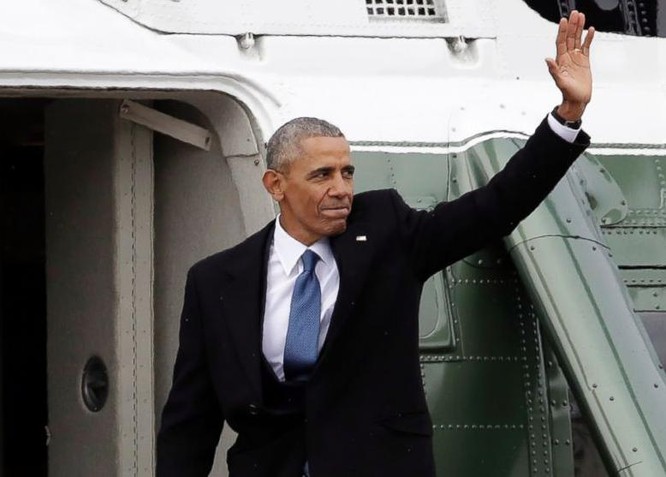 Ông Barack Obama đã rời Nhà Trắng, trở thành cựu Tổng thống Mỹ. Ảnh: ABC News