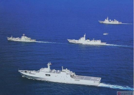 Hạm đội Nam Hải, Hải quân Trung Quốc (ảnh tư liệu)