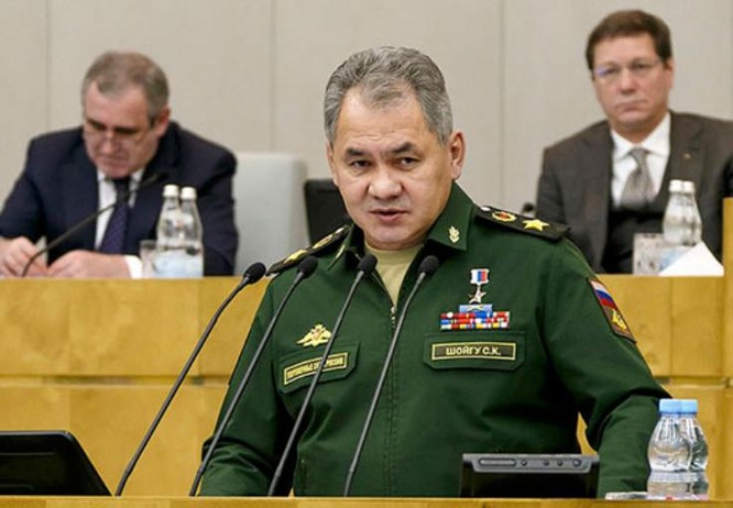 Bộ trưởng Quốc phòng Nga Sergei Shoigu (ảnh tư liệu)