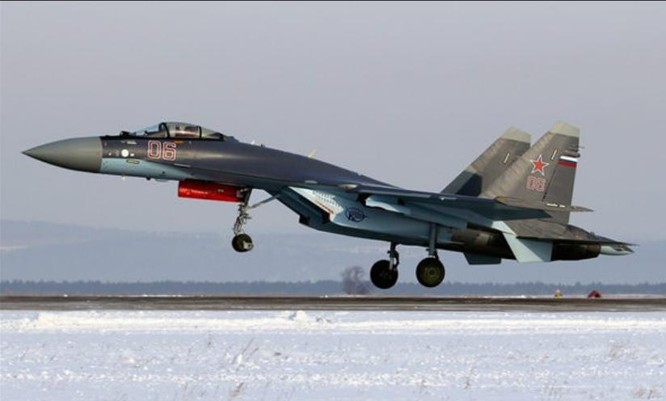 Máy bay chiến đấu Su-35 do Nga chế tạo (ảnh tư liệu)
