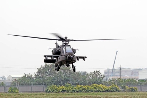 Máy bay trực thăng AH-64E Đài Loan mua của Mỹ (ảnh tư liệu)