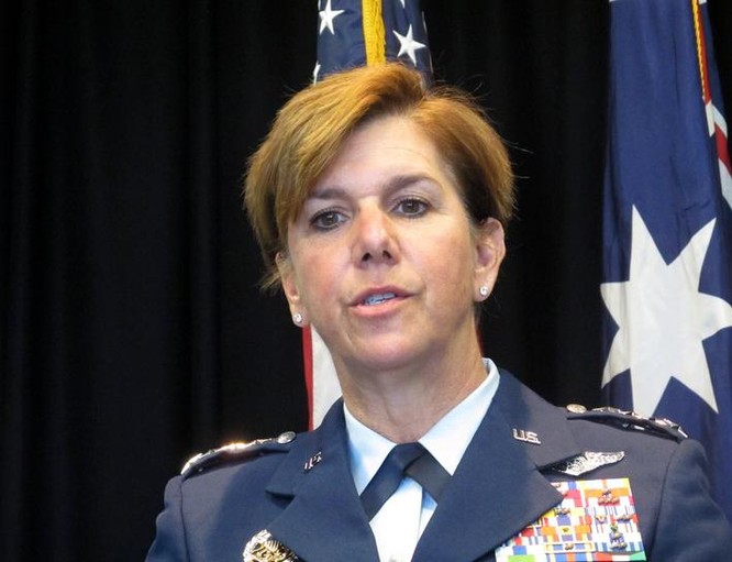 Thượng tướng Lori Jean Robinson, Tư lệnh Không quân Thái Bình Dương, Mỹ. Ảnh: Washington Times