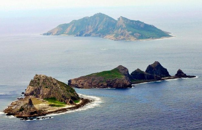 Nhóm đảo Senkaku. Ảnh: Sina