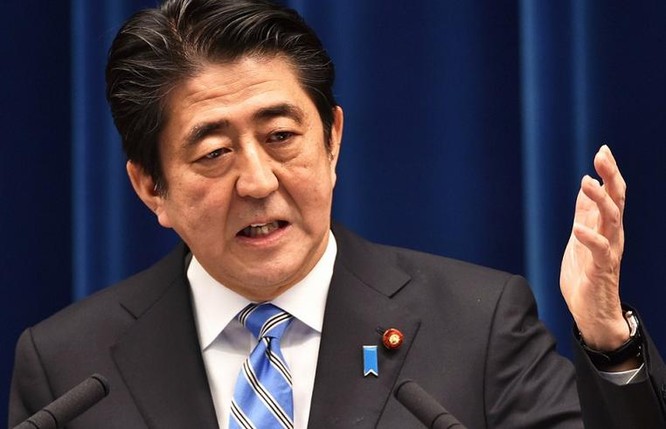 Thủ tướng Nhật Bản Shinzo Abe. Ảnh: South China Morning Post