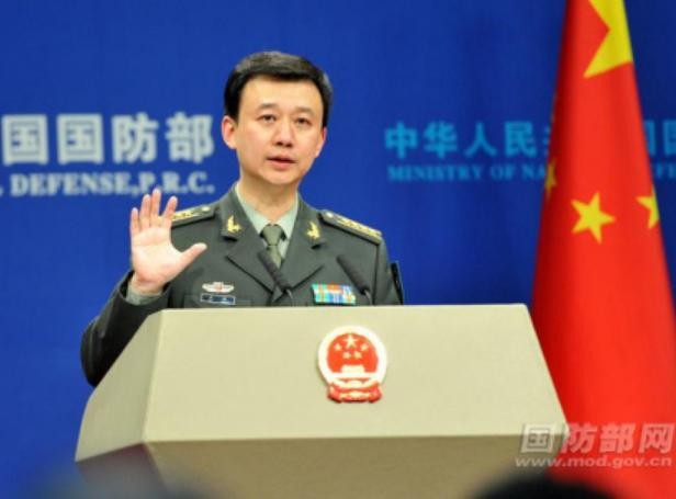 Người phát ngôn Bộ Quốc phòng Trung Quốc Ngô Khiêm. Ảnh: Mod.gov.cn