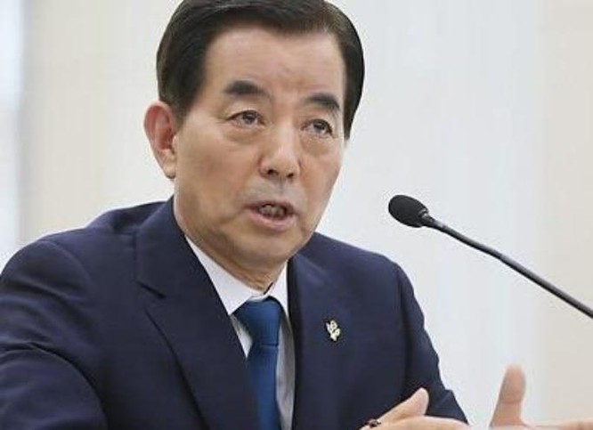 Bộ trưởng Quốc phòng Hàn Quốc Han Min-koo. Ảnh: ifeng