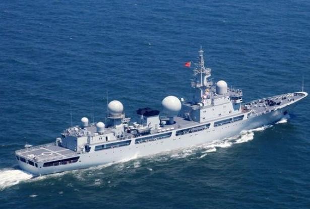 Tàu trinh sát điện tử Trung Quốc. Ảnh: Sina
