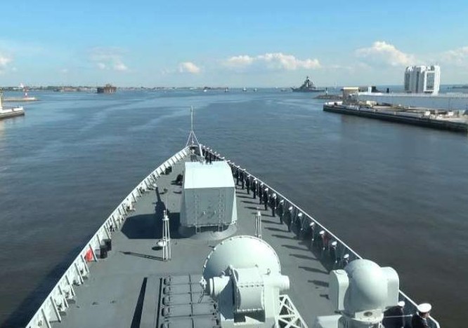 Hải quân Trung Quốc và Nga tiến hành cuộc tập trận chung 