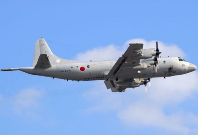 Máy bay tuần tra săn ngầm P-3C Nhật Bản. Nhật Bản sở hữu khoảng 100 chiếc loại này, nhưng đang từng bước thay thế bằng máy bay tuần tra săn ngầm P-1 tiên tiến hơn do Nhật Bản tự chế tạo. Ảnh: The Star.
