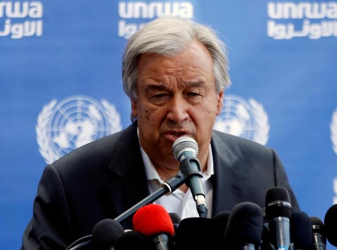 Tổng thư ký Liên hợp quốc Antonio Guterres. Ảnh: Reuters.