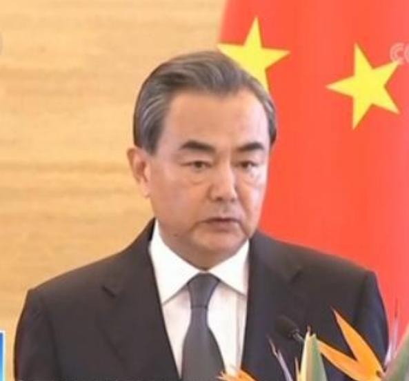 Bộ trưởng Ngoại giao Trung Quốc Vương Nghị. Ảnh: CCTV/Sina.