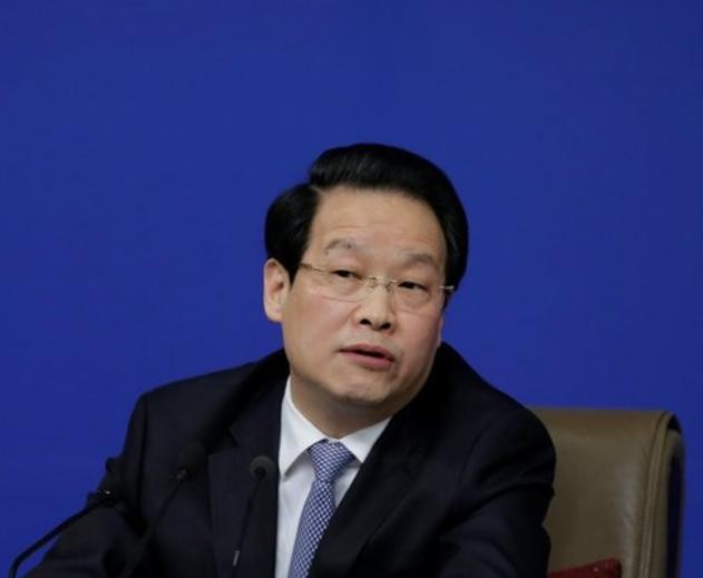 Ông Hạng Tuấn Ba, Chủ tịch Ủy ban Giám sát, quản lý bảo hiểm Trung Quốc bị điều tra. Ảnh: New York Times.