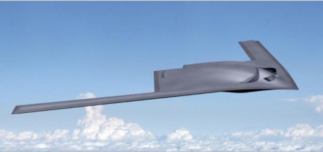Ý tưởng máy bay ném bom tầm xa thế hệ tiếp theo của Mỹ. Ảnh: Sina.