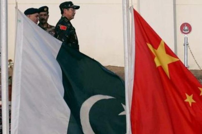 Trung Quốc và Pakistan tiến hành diễn tập chống khủng bố liên hợp. Ảnh: Sina.