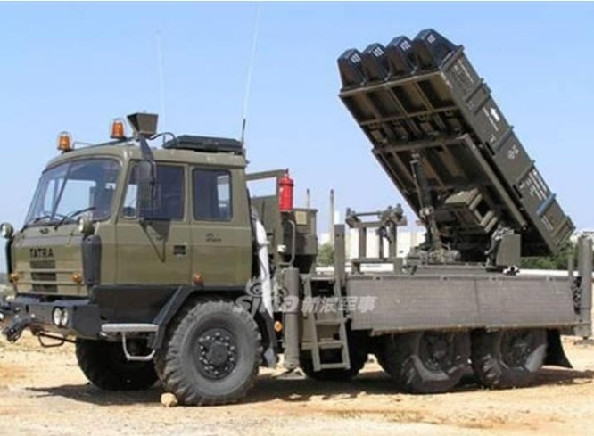 Hệ thống tên lửa phòng không SPYDER Việt Nam mua của Israel. Ảnh: Sina.