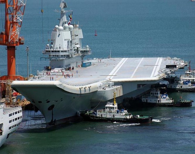 Đua với Mỹ, Trung Quốc ráo riết lập biên đội tàu sân bay thứ hai ảnh 2