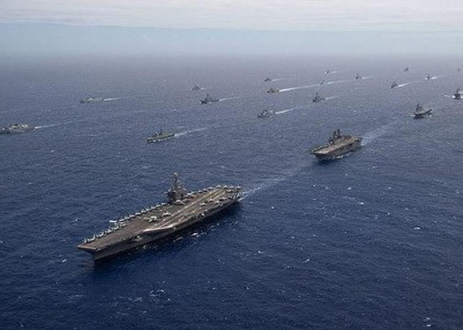 Biển Đông: Mỹ-phương Tây rắn mặt chặn Trung Quốc, kỷ lục chiến hạm, máy bay tuần tra ảnh 2