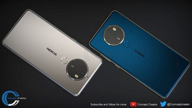 Ngắm ý tưởng Nokia 10 với thiết kế mặt lưng kính, màn hình 18:9 và 4 camera - Ảnh 6