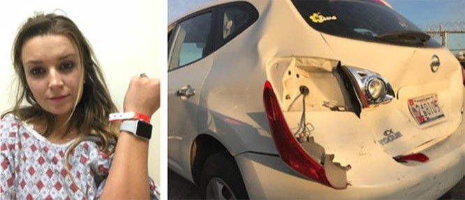Nhờ Apple Watch, hai mẹ con được cứu mạng khỏi tai nạn xe hơi - Ảnh 1