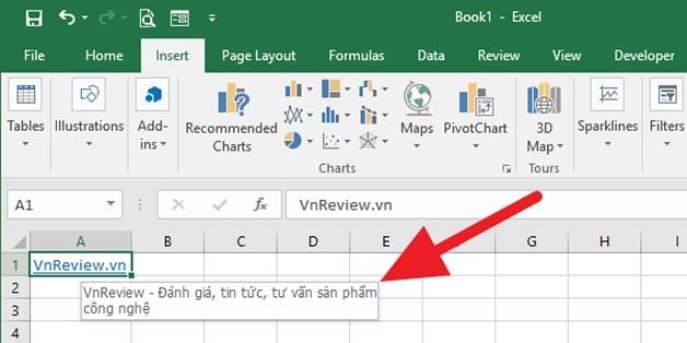 Hướng dẫn tạo gợi ý xuất hiện khi rê chuột lên một siêu liên kết trên Microsoft Excel - Ảnh 1