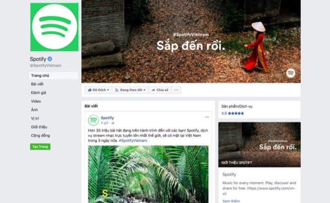 Dịch vụ stream nhạc Spotify chuẩn bị 'đổ bộ' Việt Nam - Ảnh 2