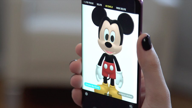 Samsung và Disney hợp tác ra mắt biểu tượng cảm xúc AR Emoji cho Galaxy S9, S9+ - Ảnh 1