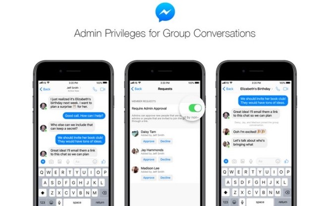 Facebook Messenger thêm tính năng quyền quản trị cho nhóm chat - Ảnh 2