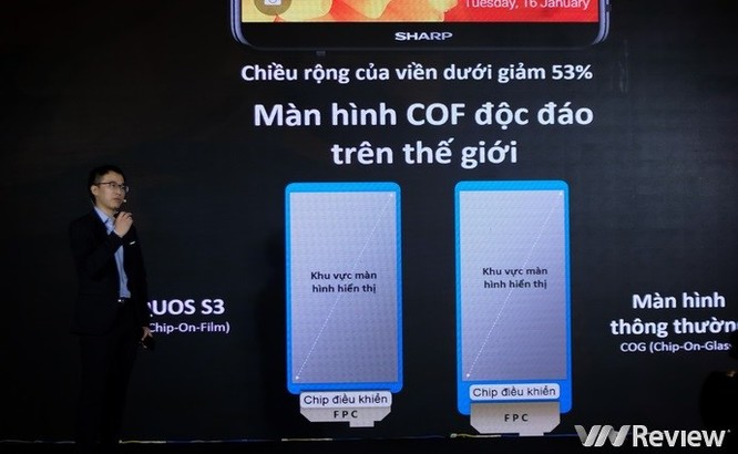 Sharp Aquos S3 chính thức ra mắt tại Việt Nam: Thiết kế tai thỏ, giá 9 triệu đồng - Ảnh 4