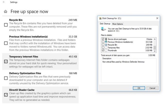 Windows 10 Redstone 4 sẽ 'xóa sổ' tính năng dọn dẹp ổ đĩa Disk Cleanup? ảnh 1